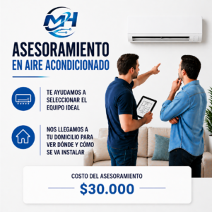 Asesoramiento de Equipo e Instalación Aire Acondicionado Split