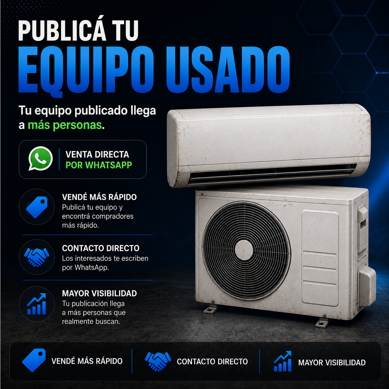 Publicación Equipo Usado