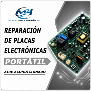Reparación de Placas Electrónicas Aire Acondicionado Portatil