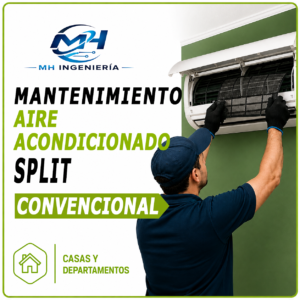 Mantenimiento Aire Acondicionado Split Convencional | Casas y Departamentos