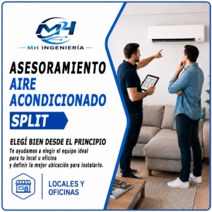 Visita Técnica para Asesoramiento de Aire Acondicionado Split | Locales y Oficinas